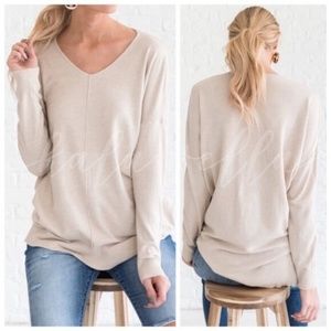 LUX Buttery Soft Loose Fit Long Sleeve Top